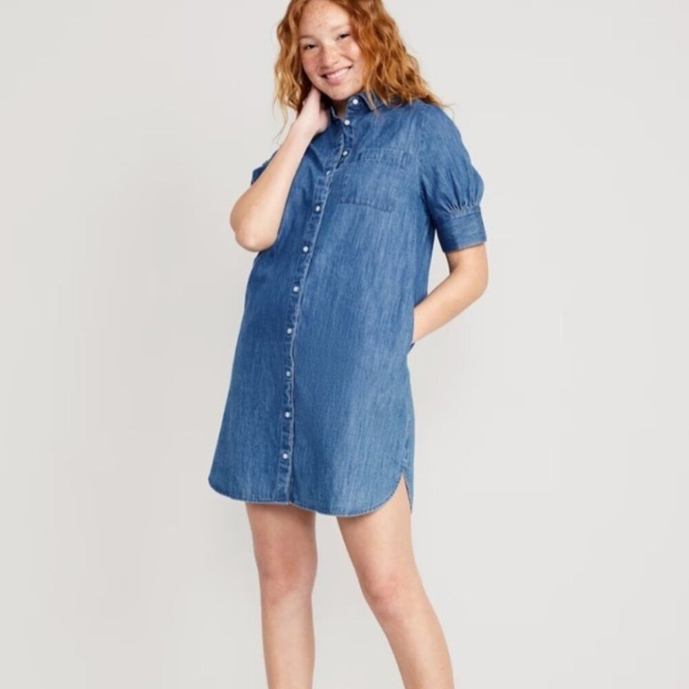 OLD NAVY-BLUE JEAN DRESS